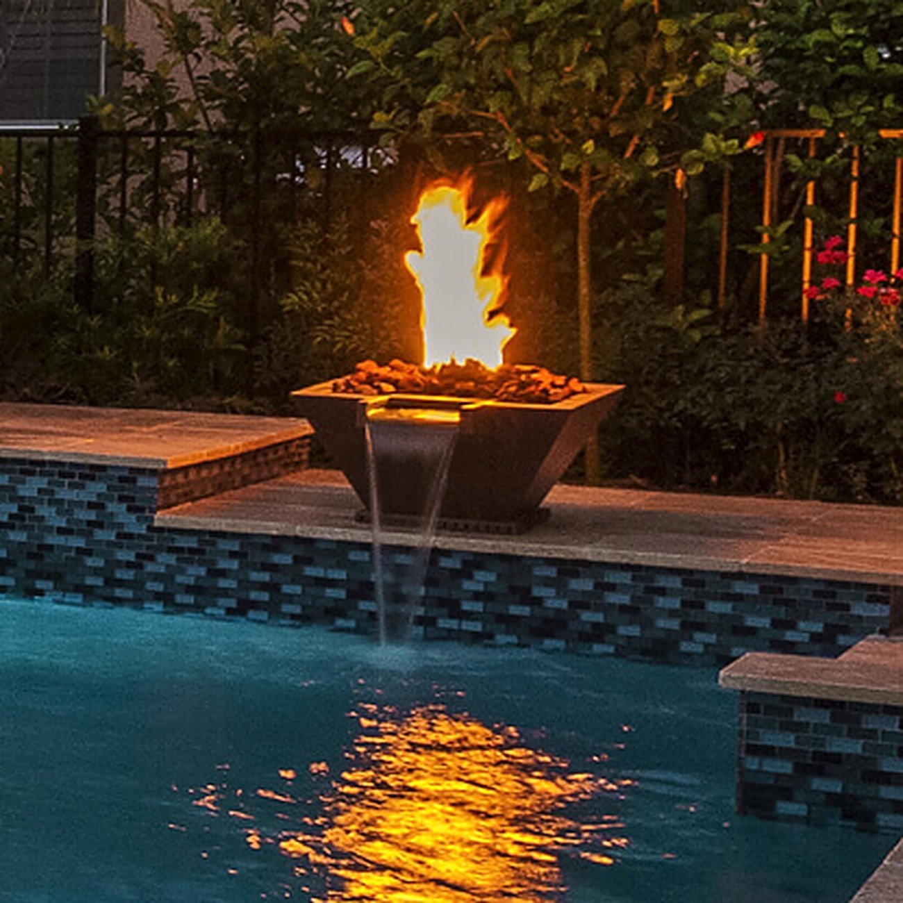 Outdoor living suite with pool, summer kitchen, and pergola in Mandarin, FL